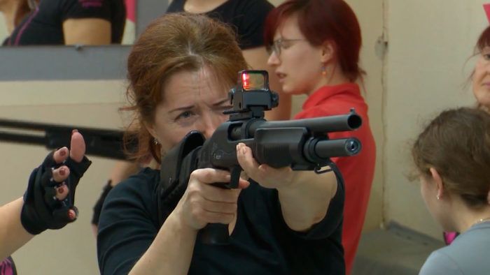 Навчальні стрільби для жінок у Харкові