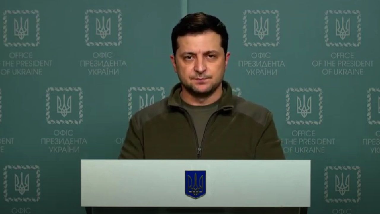 Звернення Зеленського 25 02
