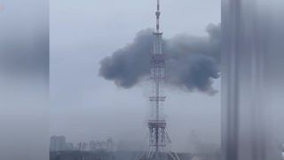 Атака на телевежу на Дорогожичах
