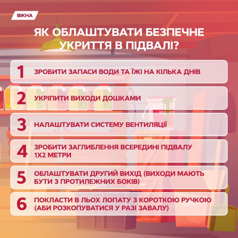 Как обустроить безопасное укрытие в подвале