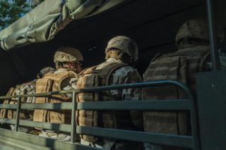 У військкоматі міста Хуст масово мобілізували усіх чоловіків підприємства