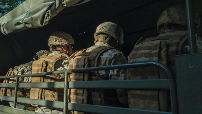 У військкоматі міста Хуст масово мобілізували усіх чоловіків підприємства