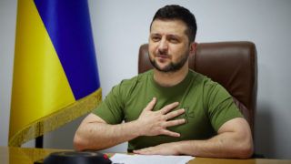 Виступ Володимира Зеленсько у парламенті Франції 23.03.22