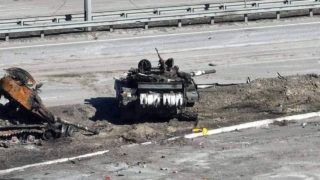 Розбита техніка окупантів