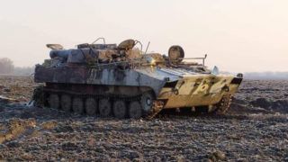 Кинута техніка окупантів