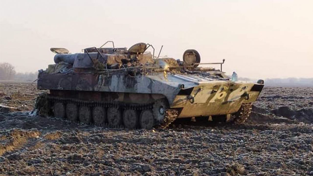 Кинута техніка окупантів