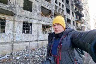 Дмитро Комаров у Гостомелі