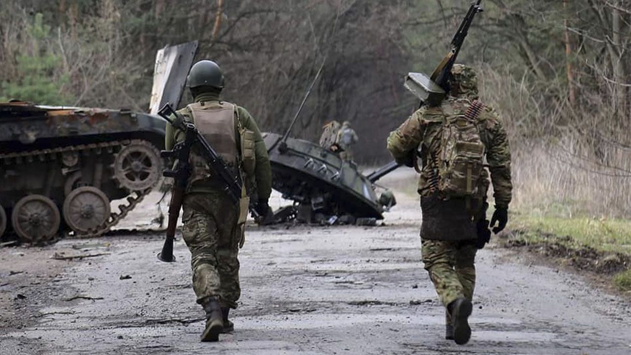 Карта Бойових дій України 8 квітня