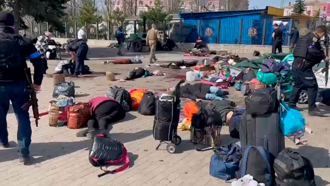 Удар по вокзалу Краматорська