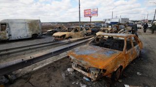 Буча сьогодні - новини про цвинтар знищених автомобілів та тілах загиблих