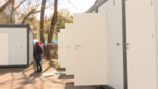 Модульне містечко для переселенців у Львові
