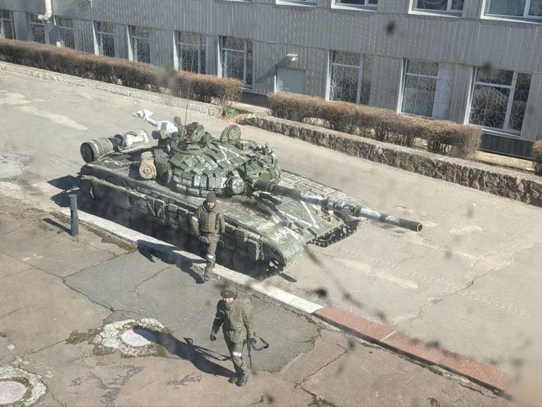 Окупанти на ЧАЕС