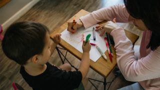 Дитячий табір для переселенців в Івано-Франківську