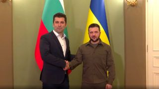 Зустріч Володимира Зеленського та Кирила Петкова у Києві
