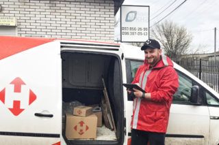 Как работает Новая почта во время войны
