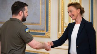 Зеленський провів зустріч з Генеральним секретарем Ради Європи Марією Пейчинович-Бурич