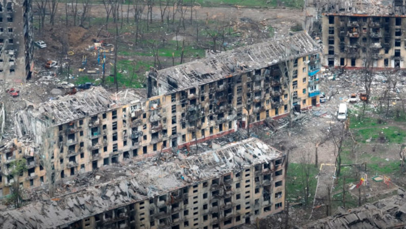 Росіяни показують пропагандистські сюжети з Маріуполя