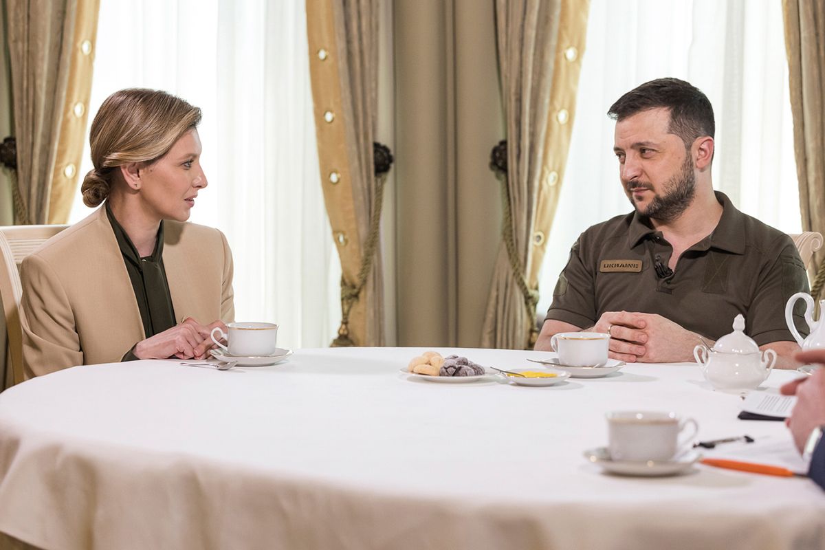 Інтерв'ю Володимира та Олени Зеленських - інтерв'ю президента України та першої леді 21.05.2022