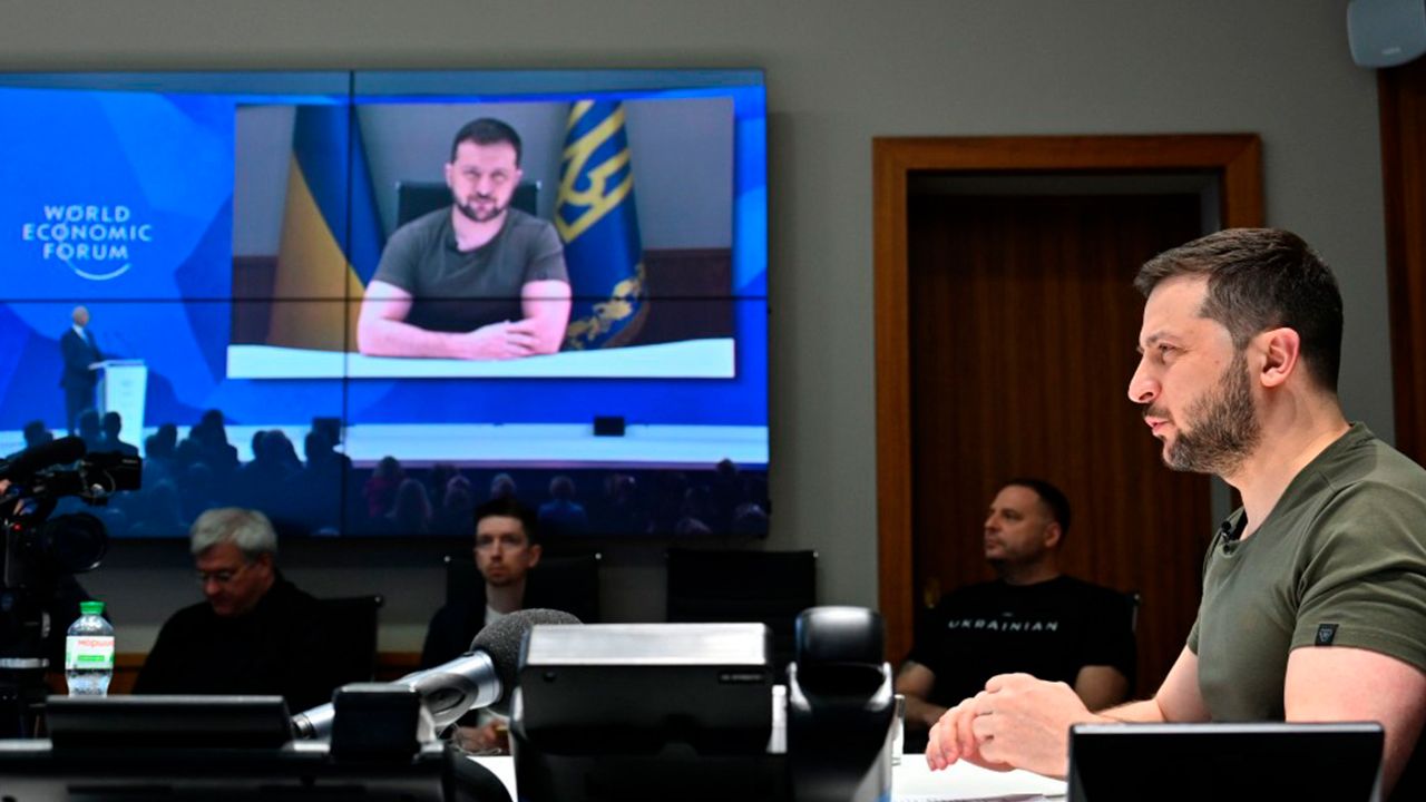 Виступ Володимира Зеленського на Всесвітньому економічному форумі в Давосі