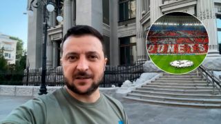 Зеленський про Донбас Арену