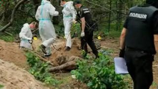 Під Бучею знайдено ще одну братську могилу