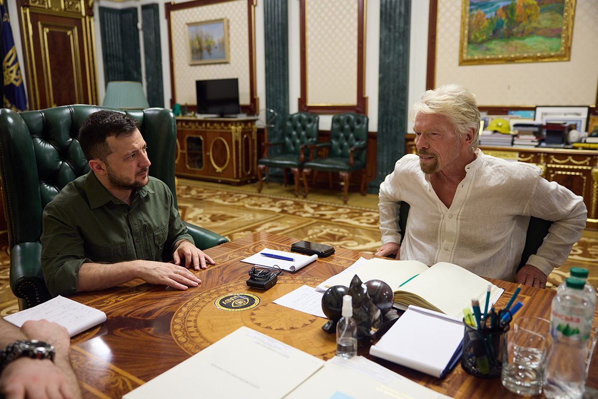 Річард Бренсон відвідав Україну 29.06.2022