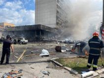Фото 16 к: Взрывы в Виннице 14.07.2022: ракеты попали в центр города, есть жертвы
