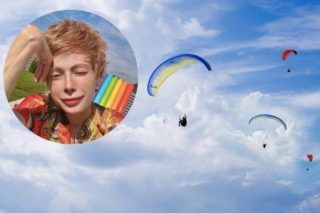 Олена-Крістіна Лебідь розповіла про свої 52 стрибки з парашутом