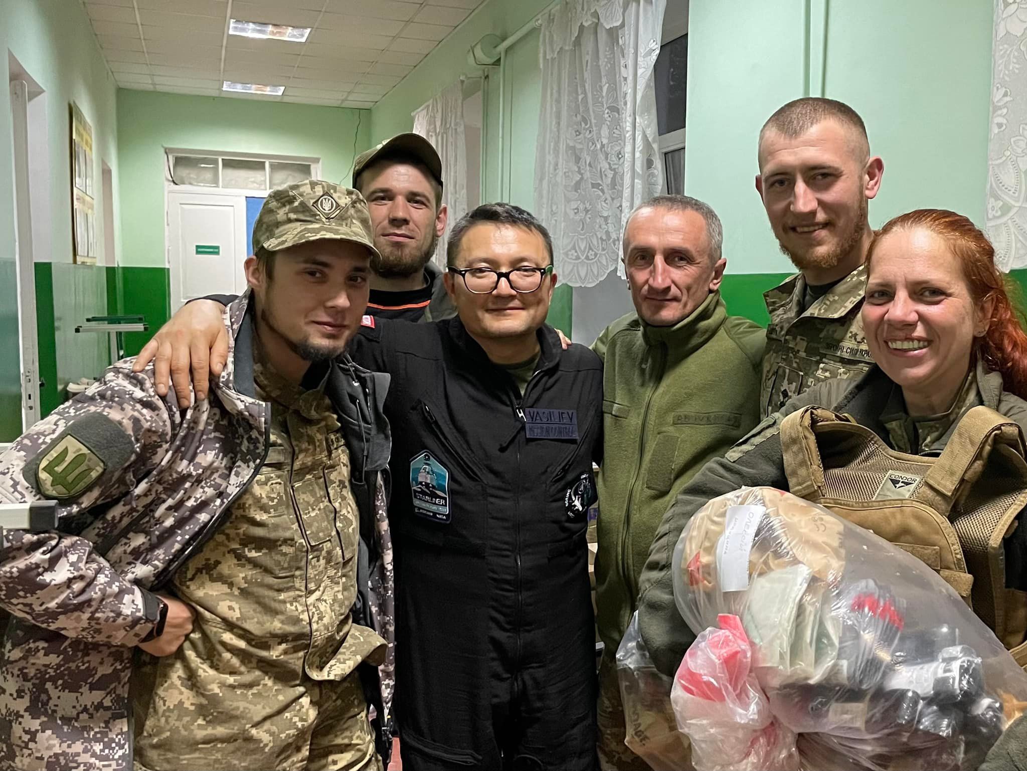 Дорж Бату з військовими
