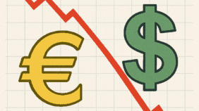 Курс євро вдруге впав нижче за долар США: чому так сталося