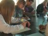 Зігріти серця захисників словом! У Черкасах жінки писали листи бійцям, щоб підняти бойовий дух
