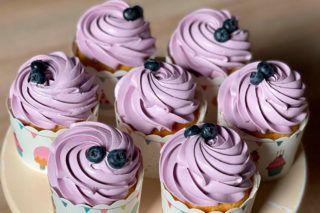 Ягідні капкейки - простий рецепт від кондитера Лізи Глінської