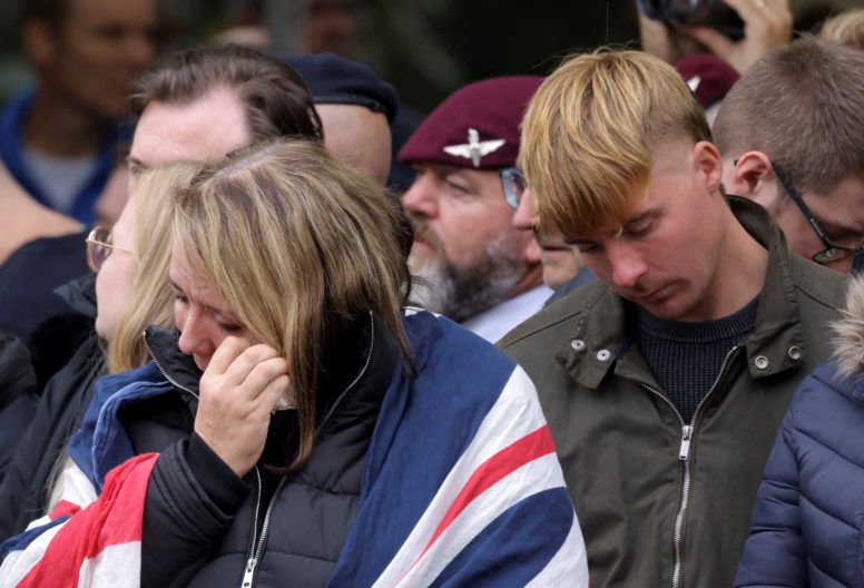 Фото 4 до: Хто був присутній на церемонії поховання Єлизавети ІІ