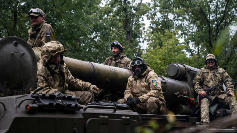 Карта бойових дій в Україні