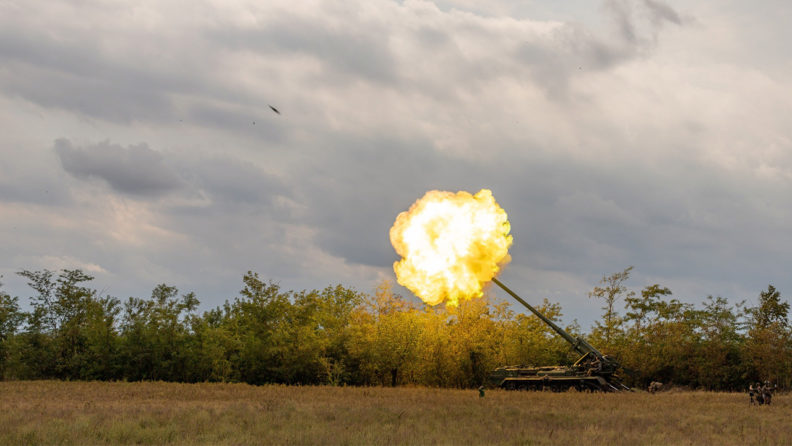 Карта бойових дій в Україні