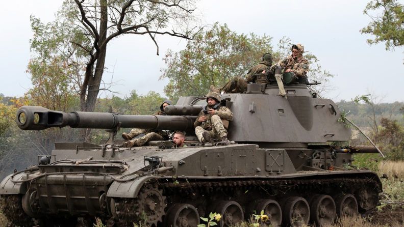 Карта бойових дій в Україні