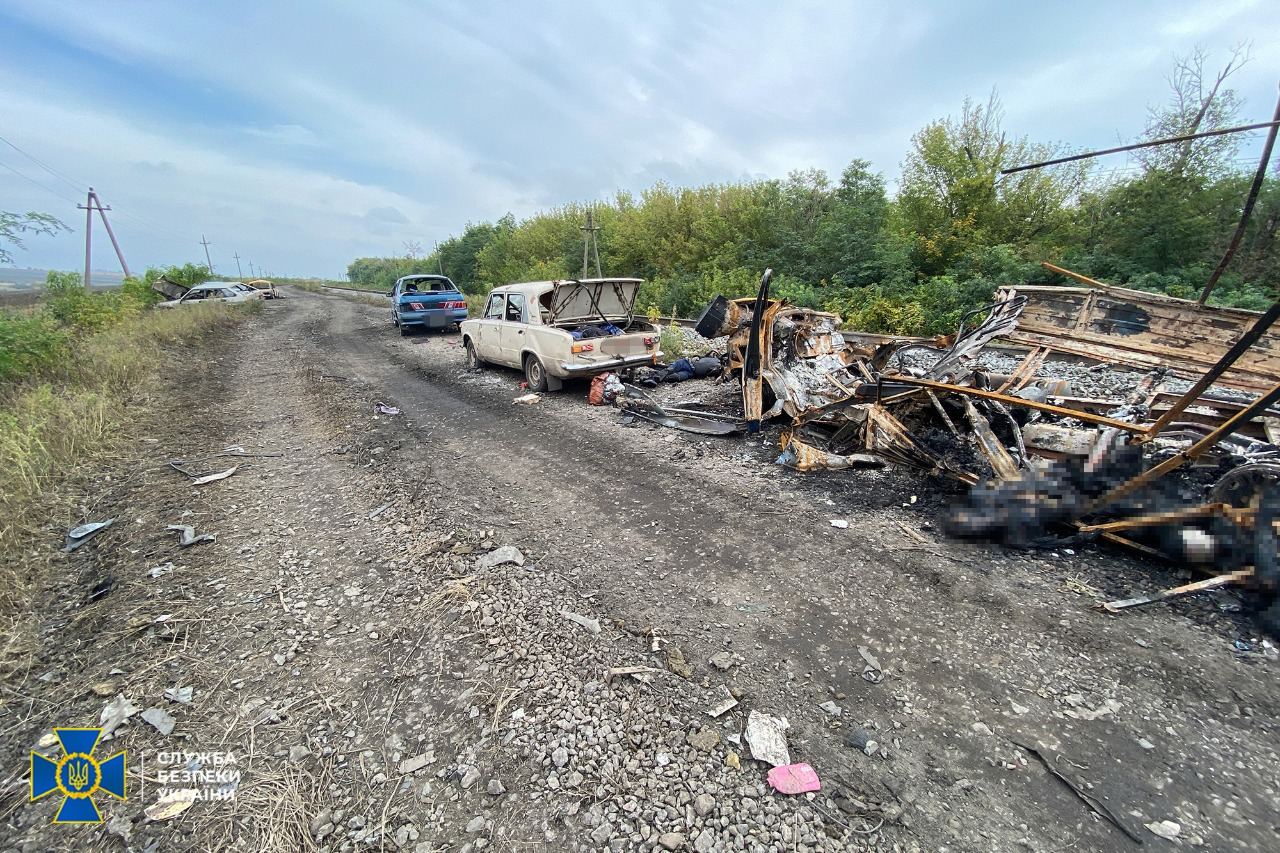 Обстріл цивільної колони в Куп'янськ