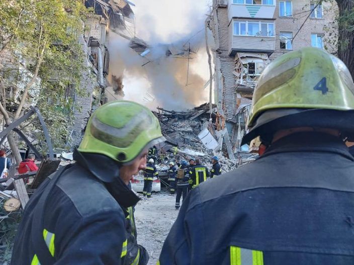 Фото: ДСНС Взрывы Запорожье сегодня