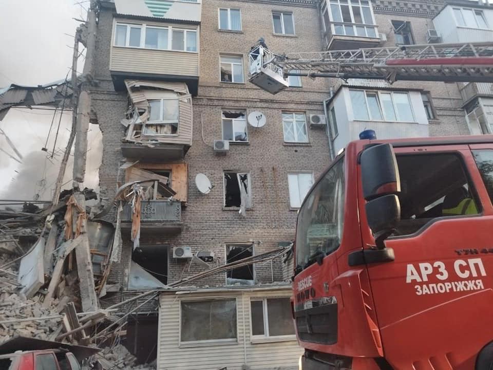 Взрывы Запорожье сегодня
