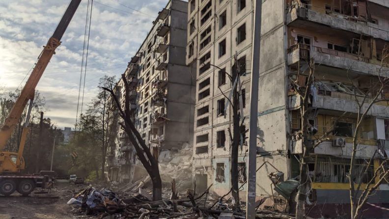 Фото 2 до: Запоріжжя: вибухи сьогодні, 9 жовтня