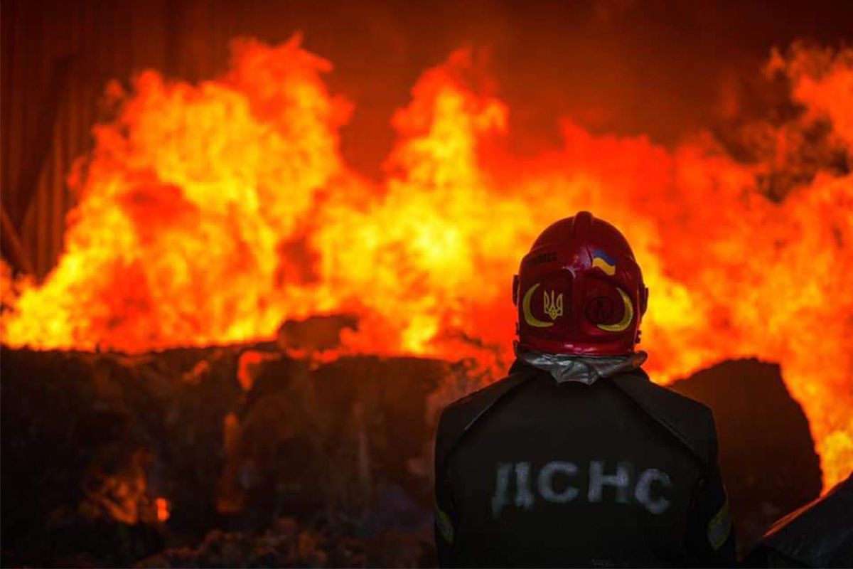 Карта вибухів онлайн