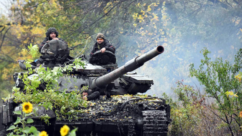 Карта бойових дій в Україні