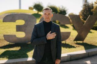 Андрій Шевченко виступив із промовою про війну в Україні
