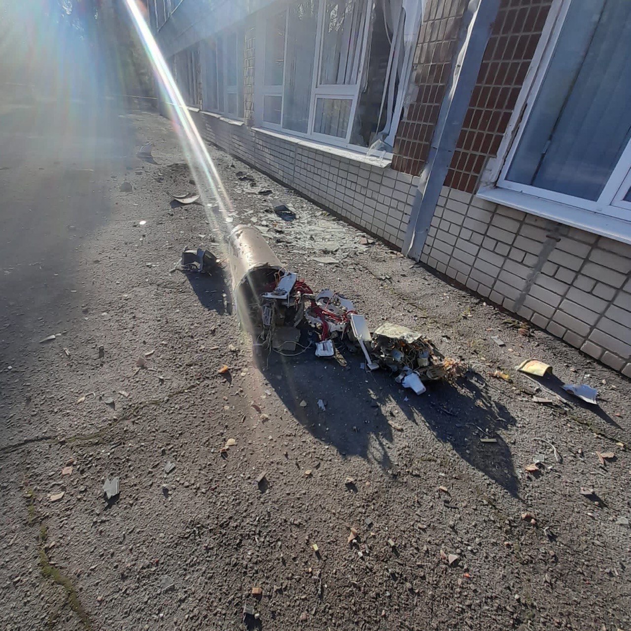 Обстрел Запорожья 21 октября