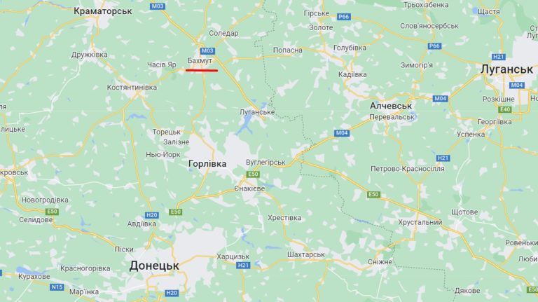 Фото к: Почему Россия хочет захватить Бахмут