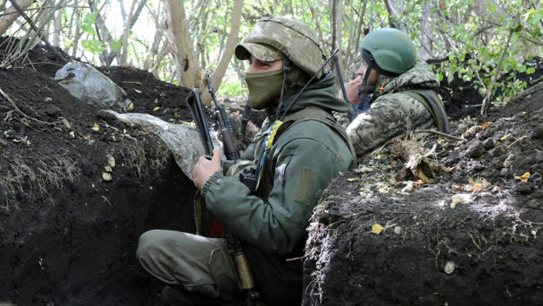 Карта бойових дій в Україні