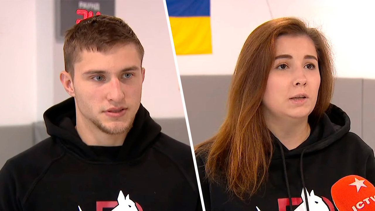 Вадим та Анастасія Дорош — тренування з джиу-джитсу для переселенців