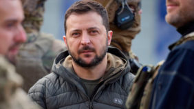 Володимир Зеленський відвідав звільнений Херсон