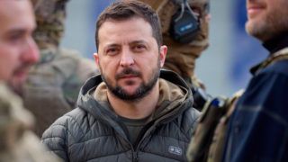 Володимир Зеленський відвідав звільнений Херсон