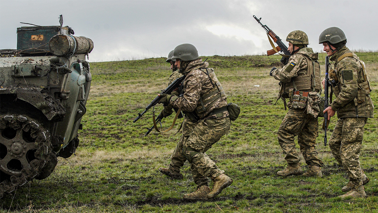 Карта бойових дій в Україні